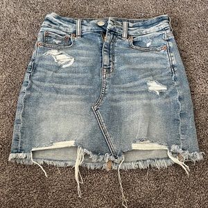 American Eagle 0 Denim Skirt
